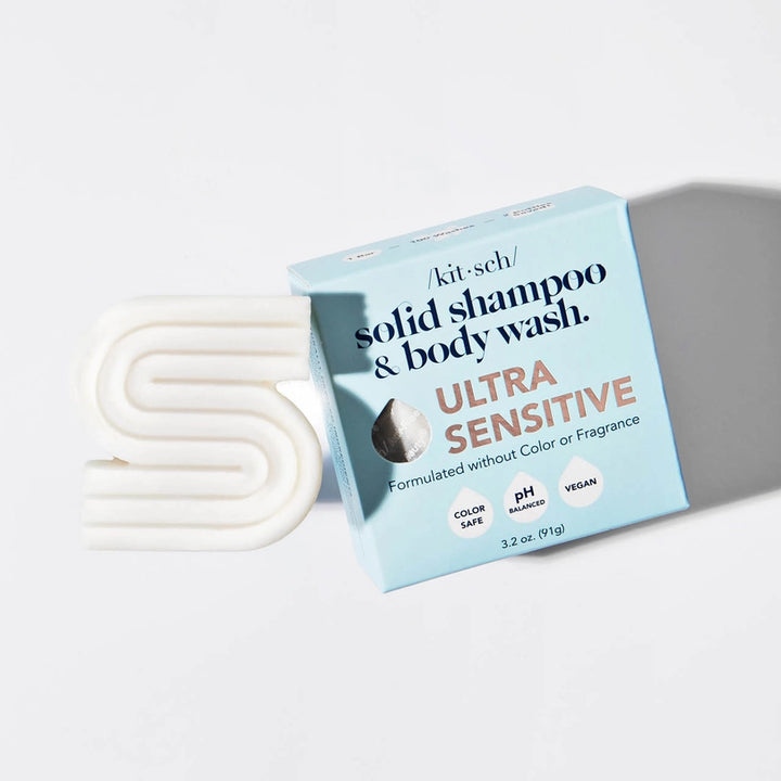 Ultra Sensitive Shampoo & Body Wash Bar Fragrance-Free