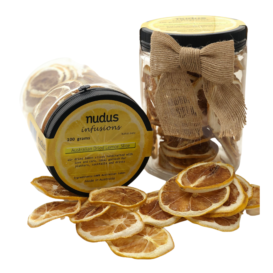 AUSTRALIAN DRIED LEMON INFUSION SLICES 100G