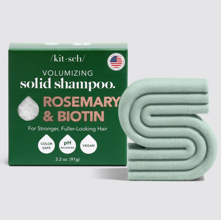 Rosemary & Biotin Volumizing Solid Shampoo Bar