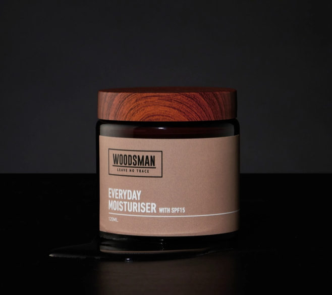 Woodsman Moisturiser with SPF15 120ml