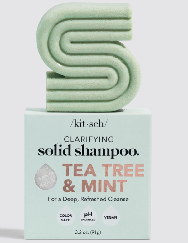 Tea Tree + Mint Clarifying Shampoo Bar