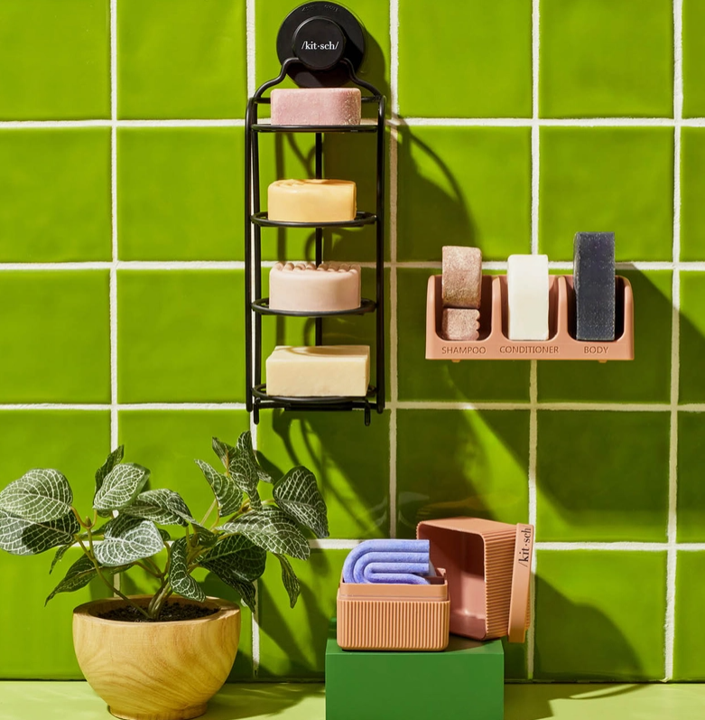 Self-Draining Shower Caddy