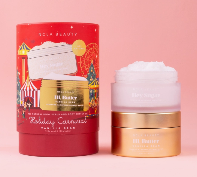 Holiday Carnival Body Scrub + Body Butter Holiday Gift Set