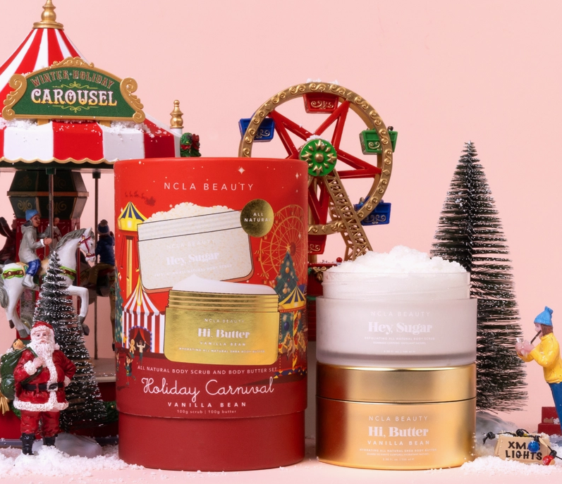 Holiday Carnival Body Scrub + Body Butter Holiday Gift Set