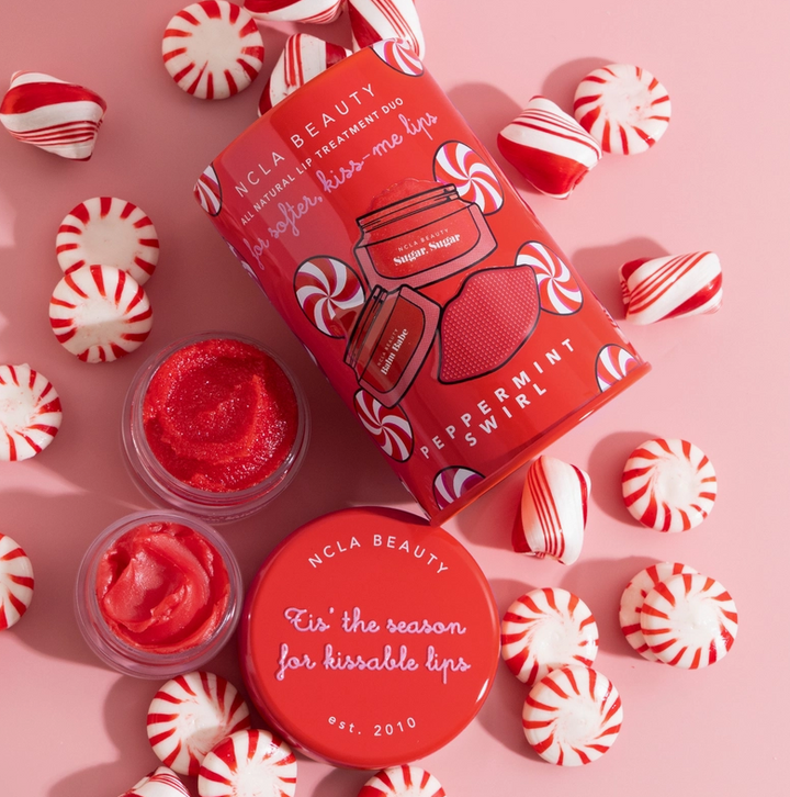 Peppermint Swirl Lip Care Holiday Gift Set