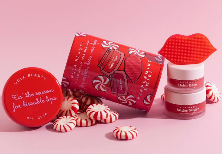 Peppermint Swirl Lip Care Holiday Gift Set