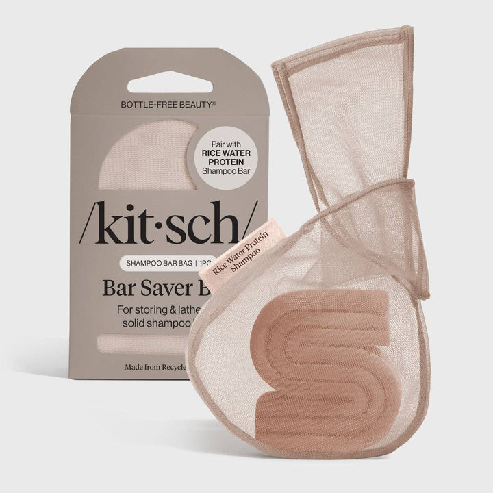 Rice Water Protein Shampoo Bar Saver Bag